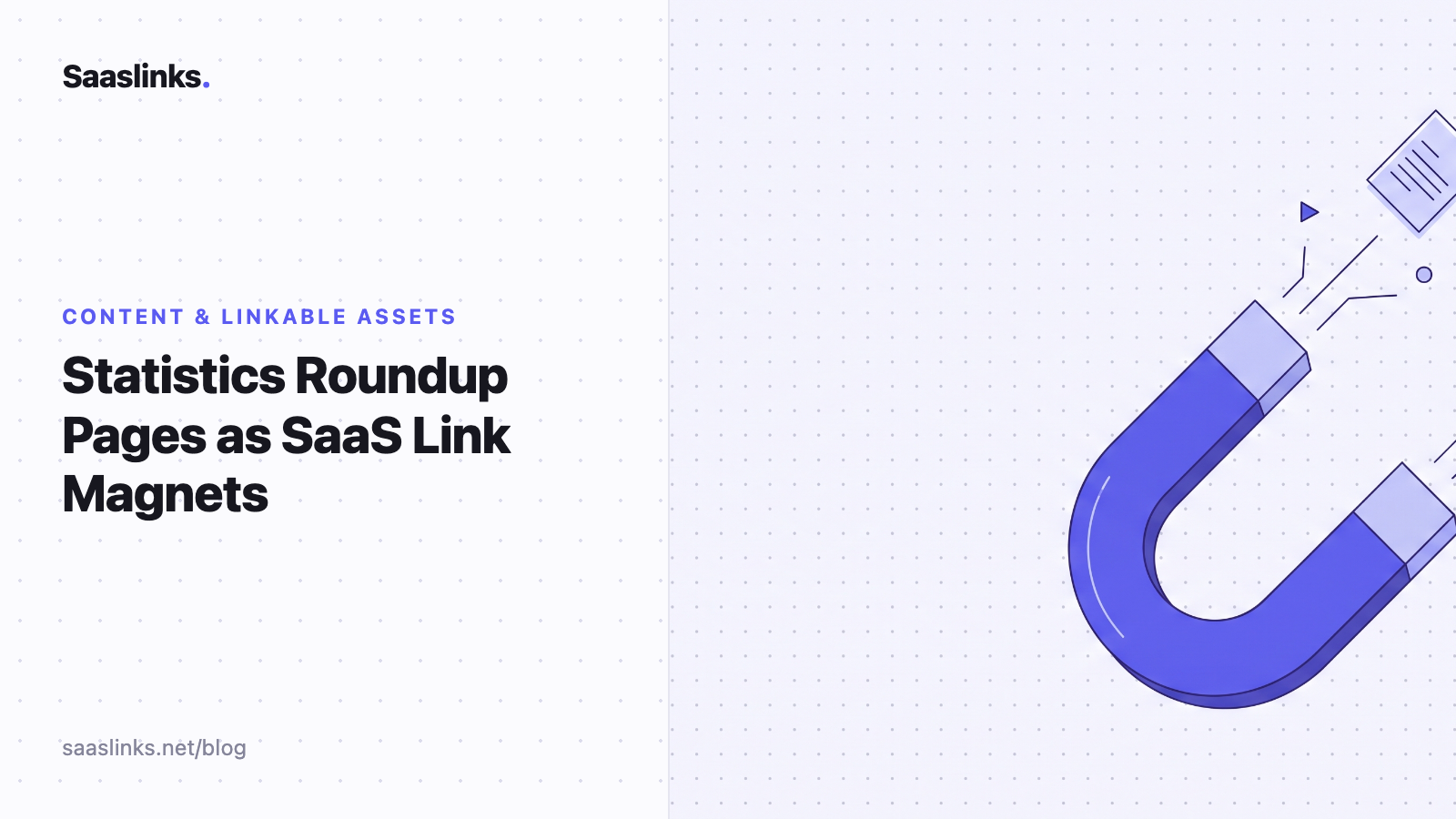 Statistics Roundup Pages as SaaS Link Magnets