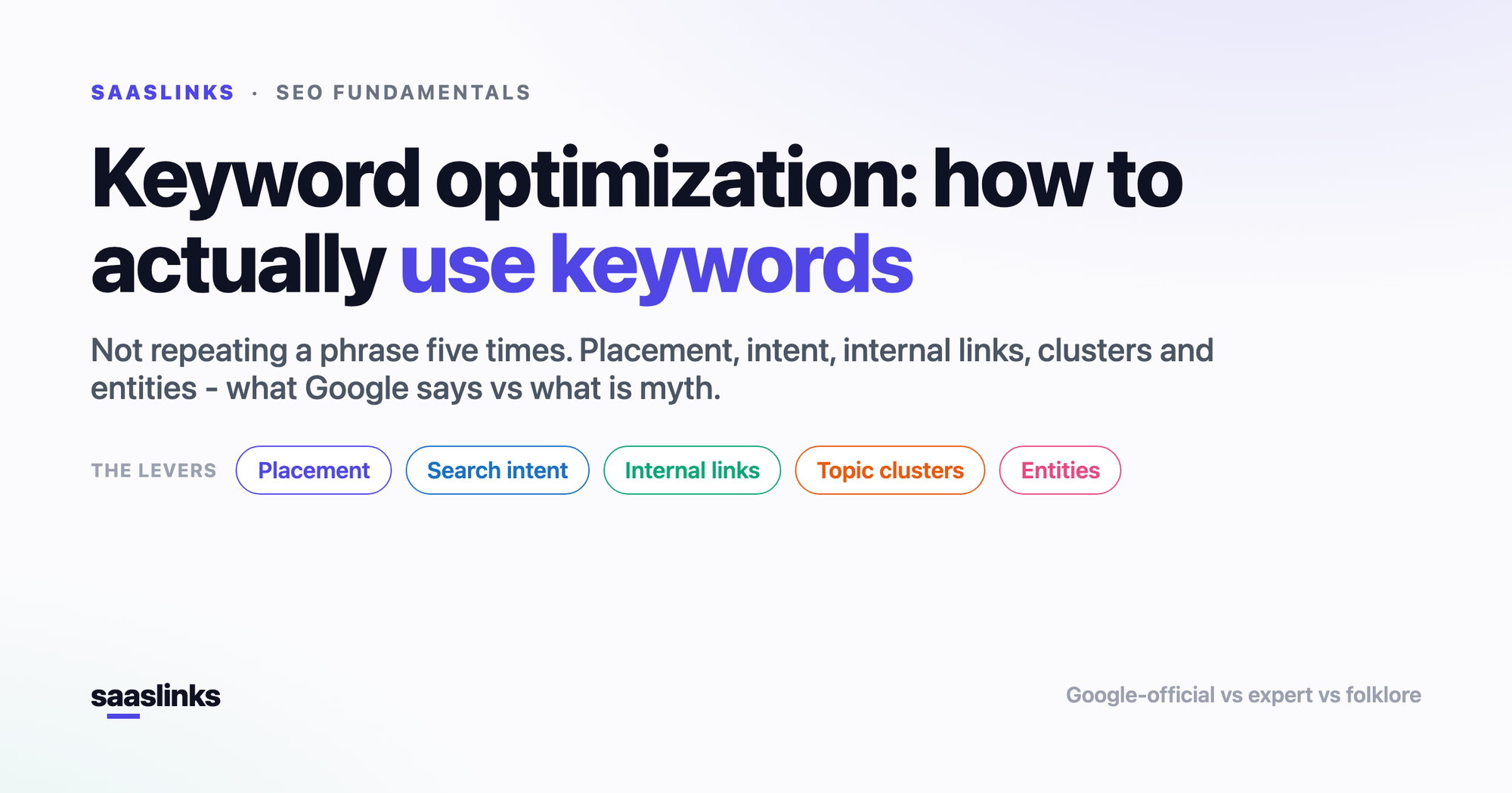 Keyword Optimization in 2026: How to Actually Use Keywords (Not Just Repeat Them)