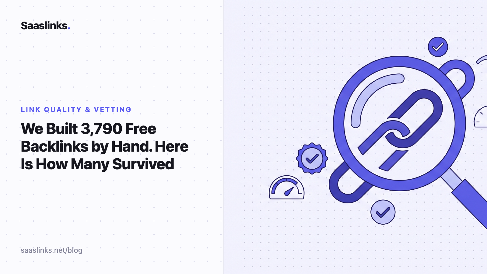 We Built 3,790 Free Backlinks by Hand. Here's How Many Were Still Live Months Later