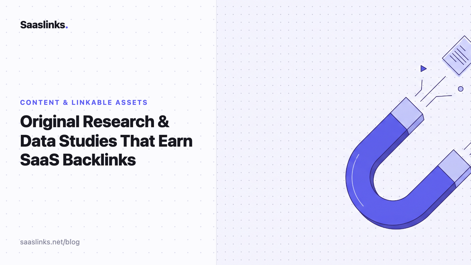 Original Research & Data Studies That Earn SaaS Backlinks
